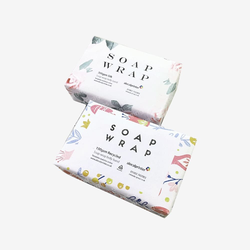 Custom Soap Wrapping Paper and packaging wholesale