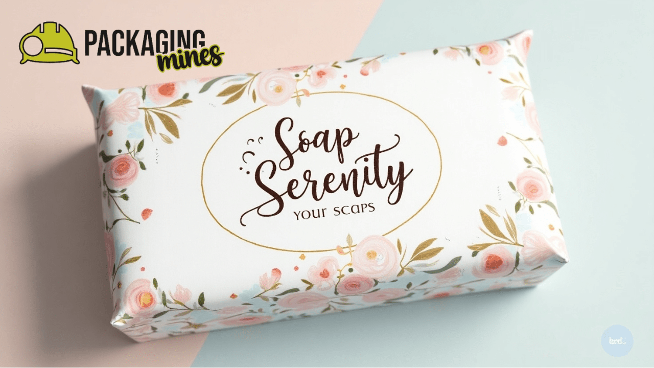 custom soap wrapping paper