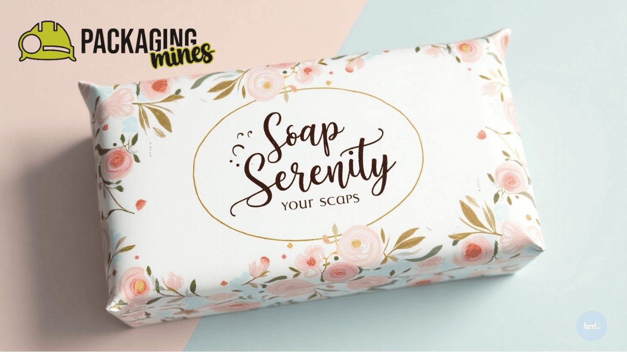 custom soap wrapping paper