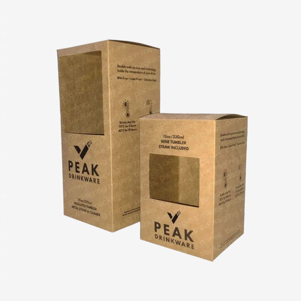 Custom Kraft Boxes With Window