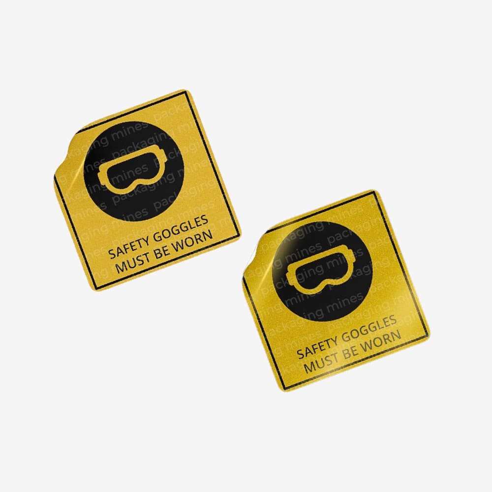 Custom Square Stickers printing in USA