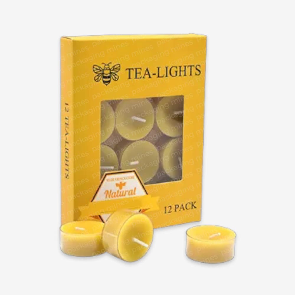 Custom Tealight Candle Boxes packaging