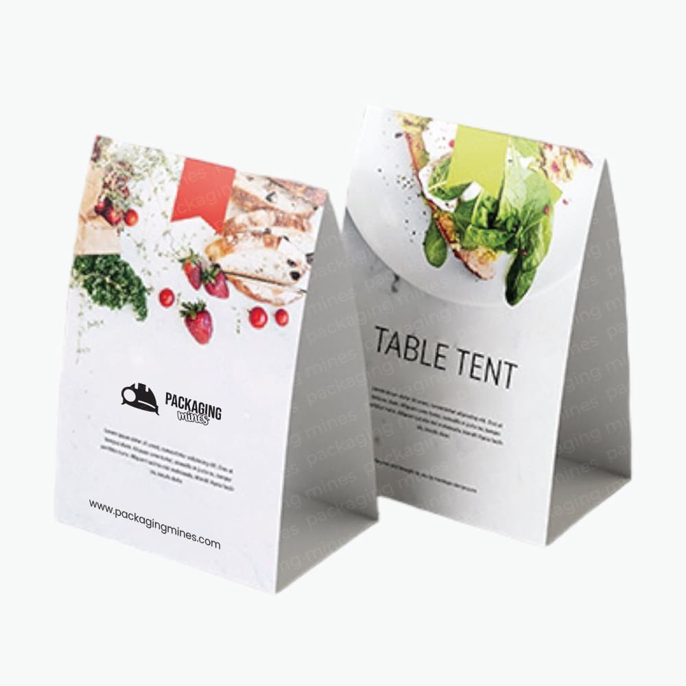 Custom Table Tents Printing
