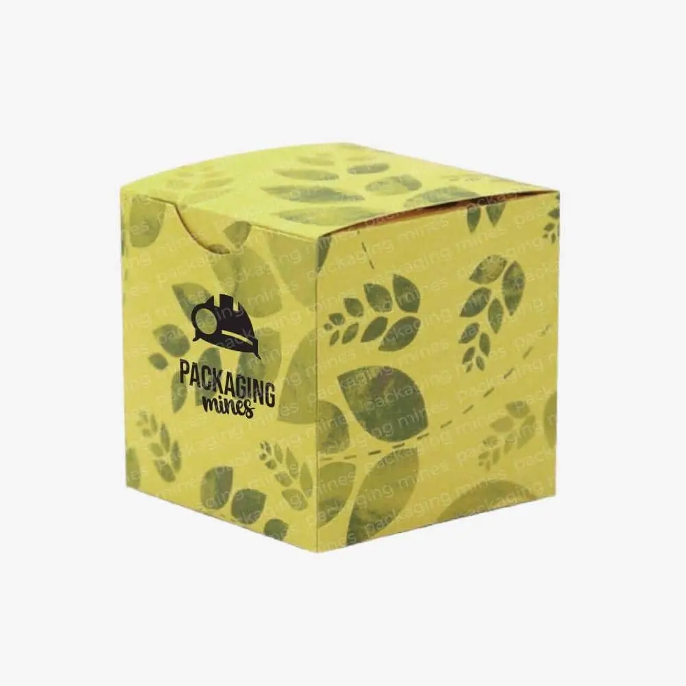 Custom Cube Boxes Packaging with logo