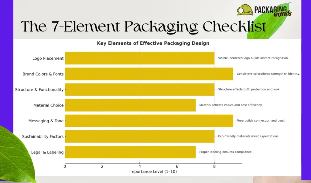 The 7-Element Packaging Checklist: Your Blueprint for Brand Success