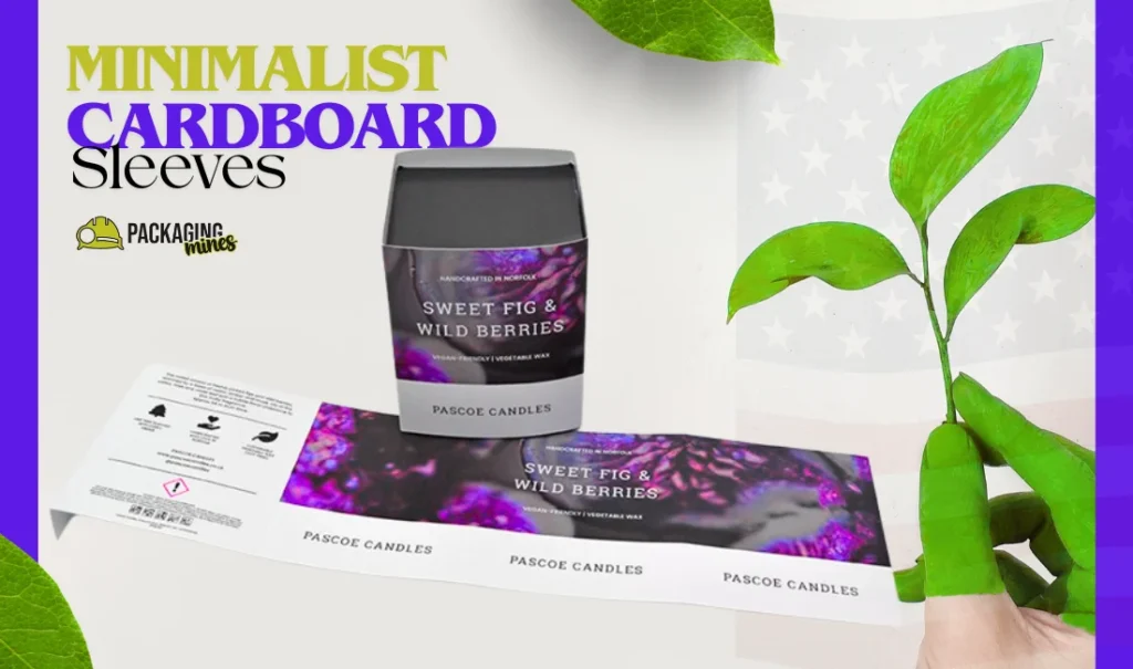 4. Minimalist Cardboard Sleeves